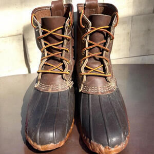 Vintage LL Bean Boots Womens 8M Maine Waterproof Hunting Shoe Duck Boot